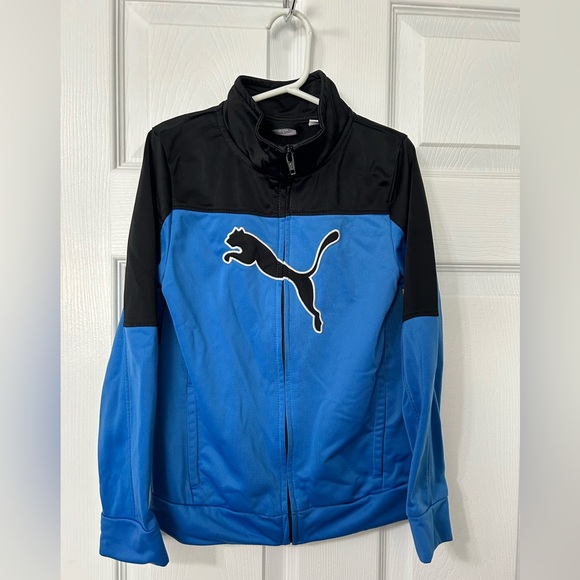 EUC 7Y Nike Adidas Puma bundle of 4 zip up brand name sweaters - Picture 6 of 8